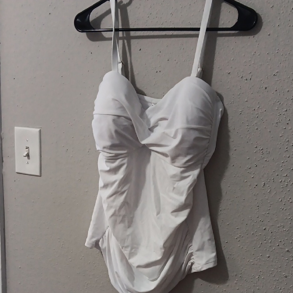 Elegant White Swimsuit